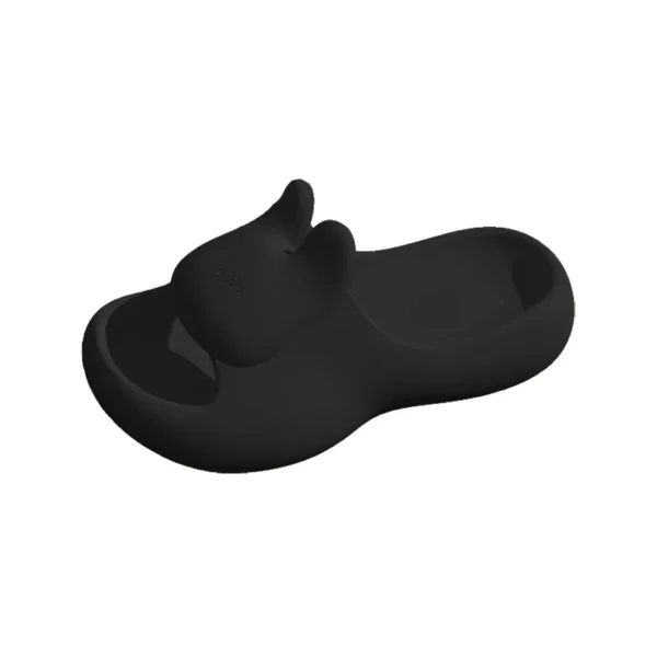 Rabbit stepping on poop feeling EVA cool slippers for women, summer home, couple, non slip indoor slippers - Image 5
