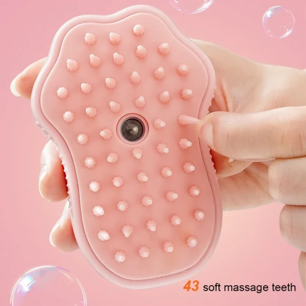 Cat Steam Brush Dog Massage Comb with Electric Water Spray Soft Silicone Pet Grooming Brush for Removing Tangled and Loose Hair - Image 4
