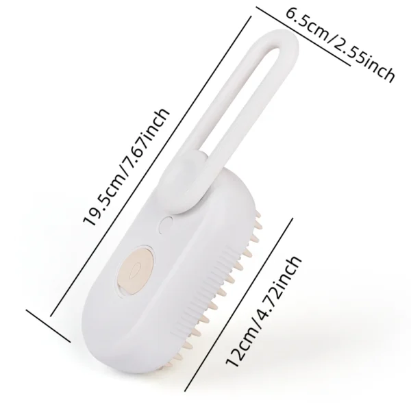 Cat Spray Comb Rotatable Handle Pet Spray Comb Cat Bath Massage Brush Pet Electric De-Shedding Brush - Image 7