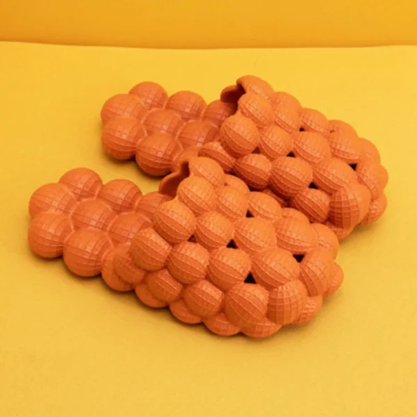Lychee Slippers Bubble Shoes Women Step on Shit Feelings Ins Internet Celebrity Trend Personality Non-slip Massage Bottom - Image 14
