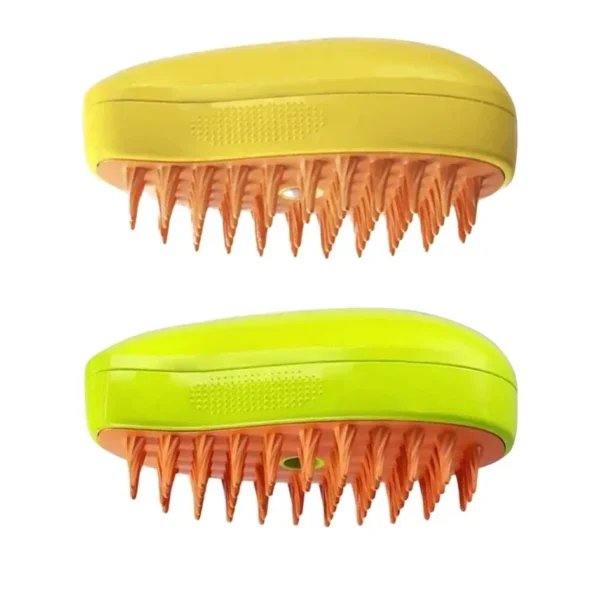 USB Rechargeable 3-in-1 Pet Grooming Brush with Steam Spray & Massage, Anti-Flying Hair Electric Bath Brush for Dog Cat Shedding - Image 14
