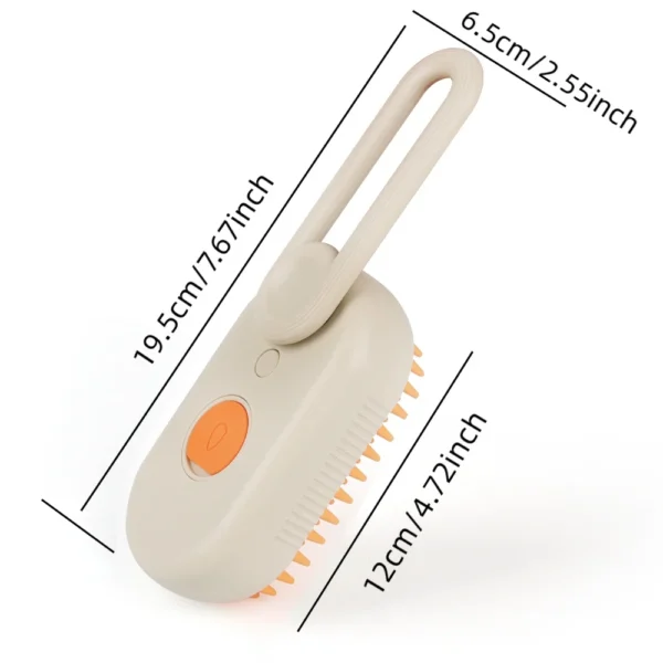 Cat Spray Comb Rotatable Handle Pet Spray Comb Cat Bath Massage Brush Pet Electric De-Shedding Brush - Image 8