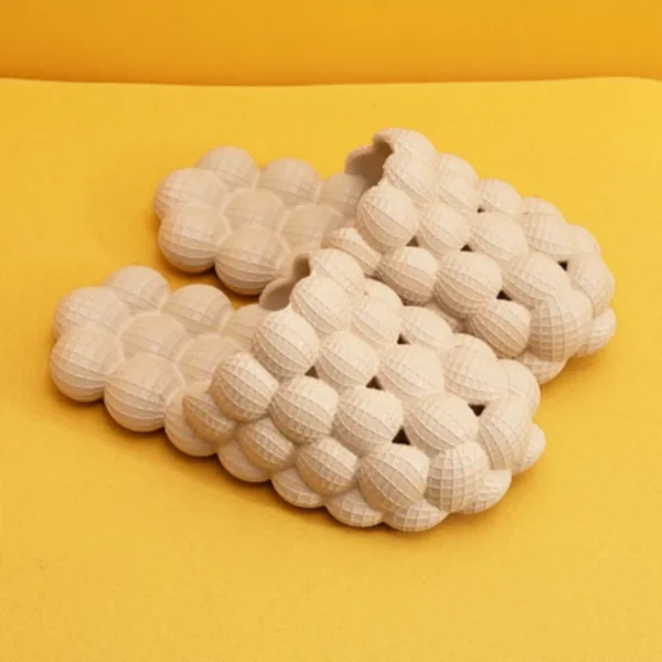 Lychee Slippers Bubble Shoes Women Step on Shit Feelings Ins Internet Celebrity Trend Personality Non-slip Massage Bottom - Image 5