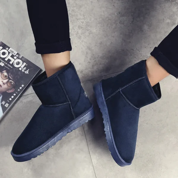 2025 Snow Boots Unisex Winter Shoes Men Women Outdoor Shoe For Man Fur Warm Footwear Boot Comfortable Sneaker Boots For Woman - Image 4