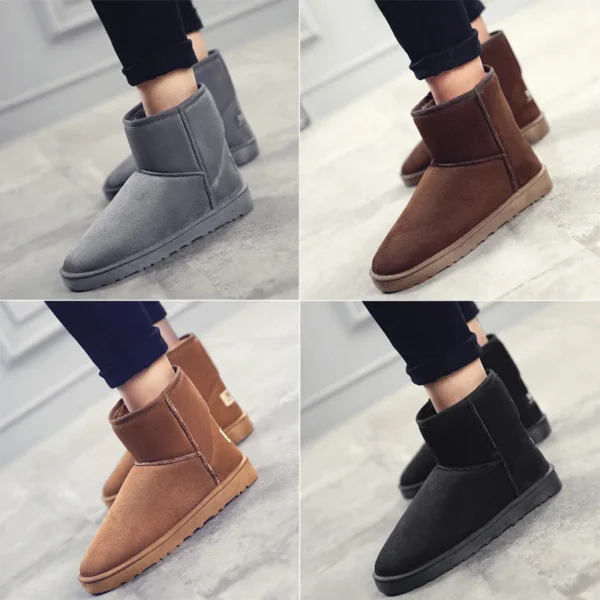 2025 Snow Boots Unisex Winter Shoes Men Women Outdoor Shoe For Man Fur Warm Footwear Boot Comfortable Sneaker Boots For Woman - Image 6