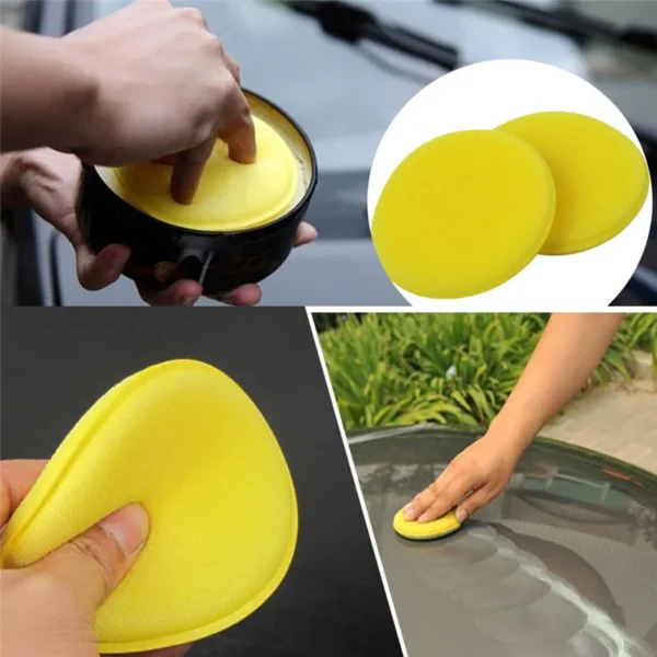 ​1/12PCS Car Foam Sponge Wax Applicator Cleaning Detailing Pads Wax Soft Sponge Accessories Dust Remove Auto Care Polishing - Image 2
