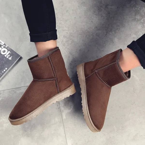 2025 Snow Boots Unisex Winter Shoes Men Women Outdoor Shoe For Man Fur Warm Footwear Boot Comfortable Sneaker Boots For Woman - Image 3