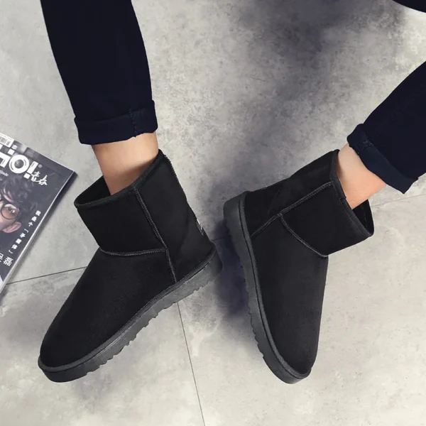 2025 Snow Boots Unisex Winter Shoes Men Women Outdoor Shoe For Man Fur Warm Footwear Boot Comfortable Sneaker Boots For Woman - Image 5