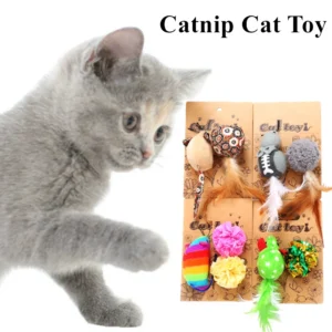 2025 Hot Mice Animal Cat Toys Catnip Interactive Cat Ball Pet Products Kitten Toys Cat Supplies Cat Toy