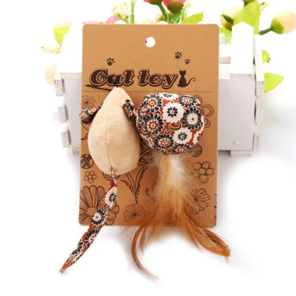 2025 Hot Mice Animal Cat Toys Catnip Interactive Cat Ball Pet Products Kitten Toys Cat Supplies Cat Toy - Image 3