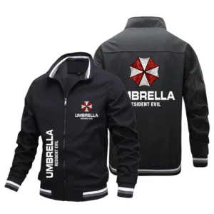 2025 Spring and Autumn New Men's Retro Pilot Umbrella Company Logo Outdoor Casual Clothing Motorcycle Sports Bicycle Jacket