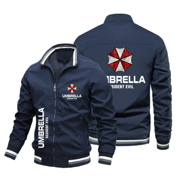 2025 Spring and Autumn New Men's Retro Pilot Umbrella Company Logo Outdoor Casual Clothing Motorcycle Sports Bicycle Jacket - Image 5