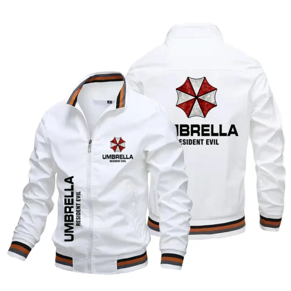 2025 Spring and Autumn New Men's Retro Pilot Umbrella Company Logo Outdoor Casual Clothing Motorcycle Sports Bicycle Jacket - Image 3