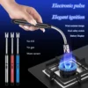 Windproof Kitchen Electric USB Lighter Long Candle BBQ Camping Gas Stove Ignition Gun Rechargeable Arc Flameless Plasma Lighter