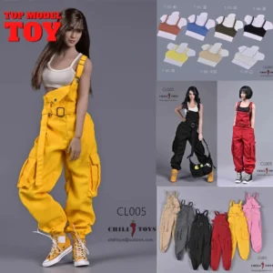 CHILI TOYS CL005 1/6 Female Rompers Camisole Set Jumpsuits Vest Pants Clothes Model for 12'' Soldier Action Figure Body Dolls